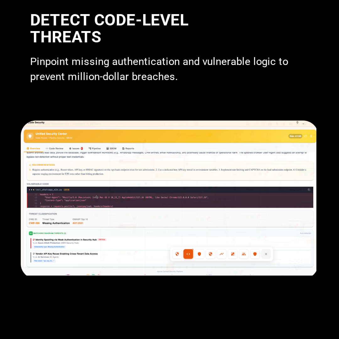 Aribot's dual-pass review: Pattern scan + contextual deep analysis