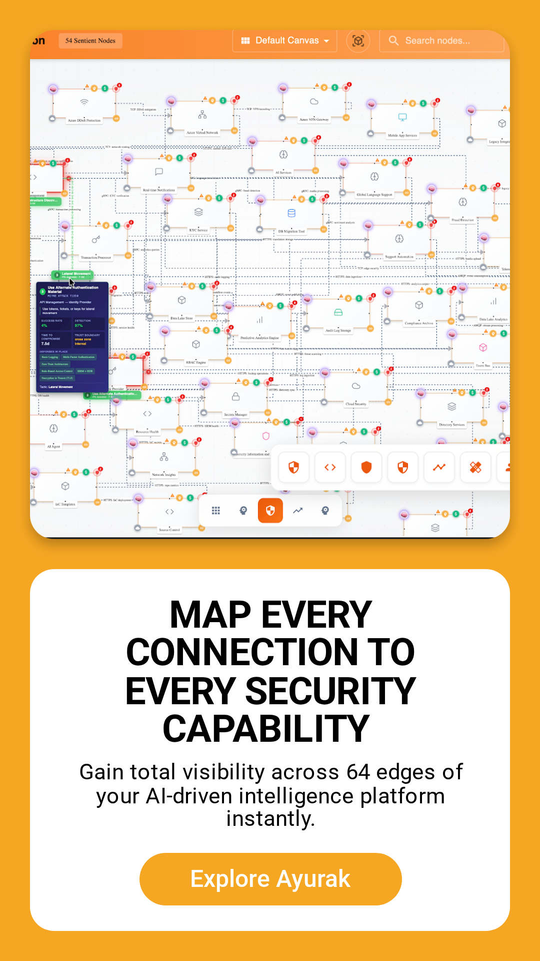 Every code vulnerability mapped to architectural threats and attack paths